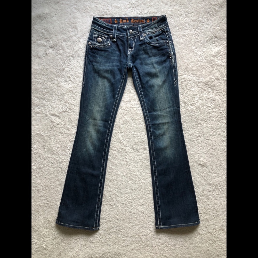 NWOT Rock Revival Jen Boot Stretch Jeans 26